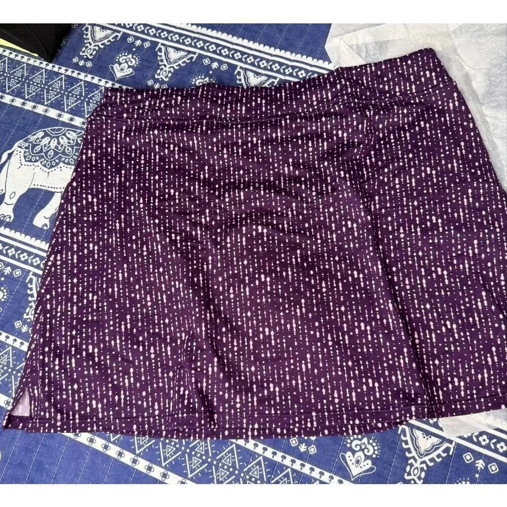 Women’s Skort Lot Bundle – 7 Pieces – Mixed Brands & Prints – XS / S / M / 2 / 6